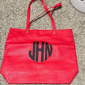 Thirty-One Red Tote Bag